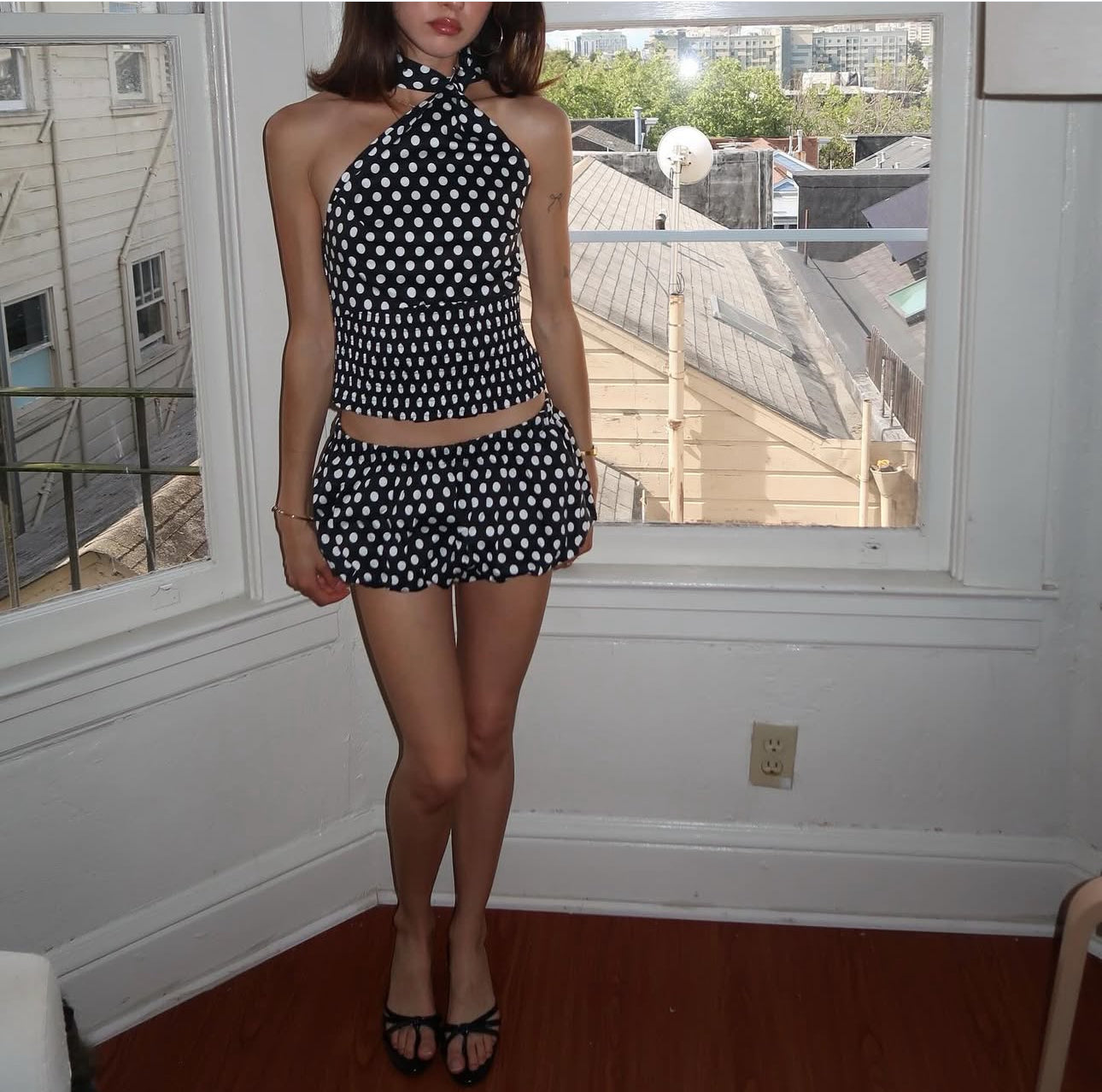 Polka dot bubble set